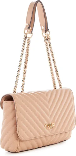 Vista 2 de GUESS Keillah - Solapa cruzada convertible, color beige, Beige