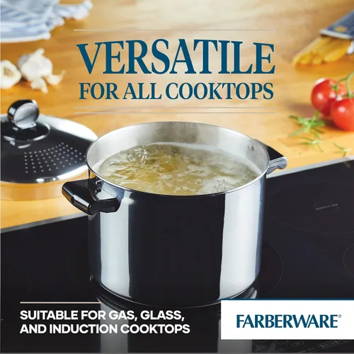 Vista 116 de Farberware Olla clásica de vapor hecha en acero inoxidable, 3 qt.