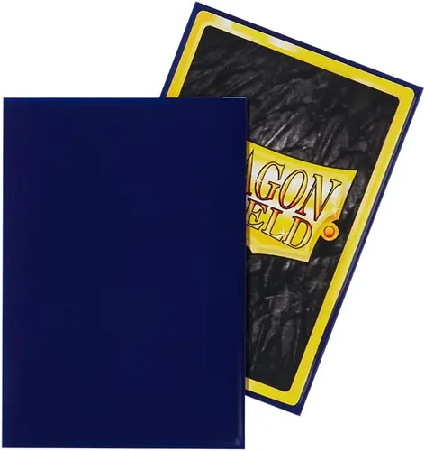 Vista 4 de Dragon Shield - Fundas para tarjetas de tamaño japonés – Azul noche 60CT – Las fundas para tarjetas son suaves y resistentes – Compatible