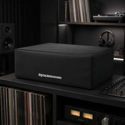 Vista 7 de TECHNICS - Cubierta antipolvo para tocadiscos SL-1200 / SL-1210 y Pioneer PLX-1000 Protector de tocadiscos