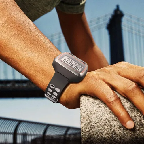 Vista 7 de ANCOOL Correa de reloj compatible con Garmin Forerunner 310XT, correa de reloj de silicona suave de repuesto para reloj inteligente Forerunner Gris