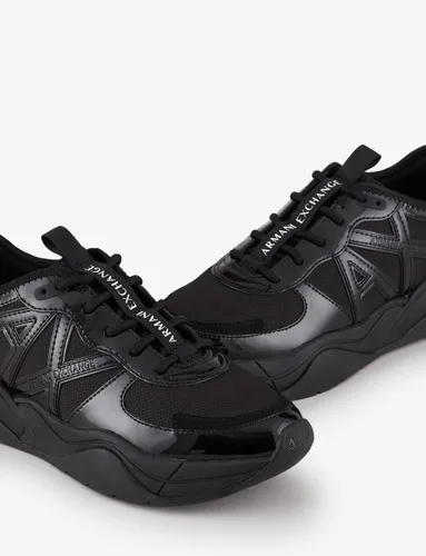 Vista 8 de AX ARMANI EXCHANGE Women's Ax Logo Streetwear Sneaker