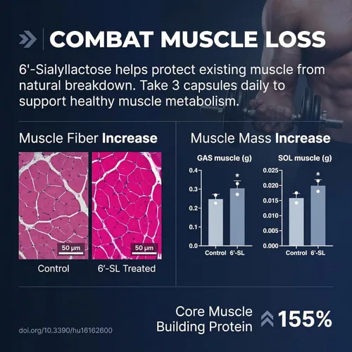 Vista 6 de Suplemento para la salud muscular, recuperación muscular, masa muscular y apoyo de fuerza para adultos mayores de 40 años, reduce la fatiga