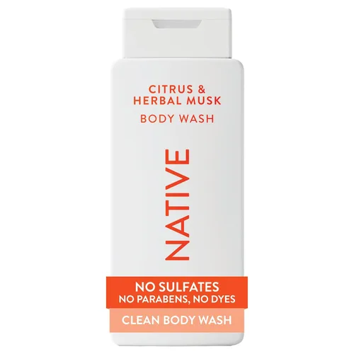 Vista 24 de Native Body Wash Contiene Ingredientes Derivados Naturalmente Para Mujeres y Hombres, Libre de Sulfato, Parabenos y Colorantes Dejándole la Piel