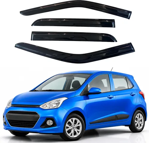 Vista 138 de Visera de ventana IG para Ford Focus Sedán y Hatchback 2012-2018, Protector de ventana lateral para lluvia y viento estilo Mugen, extra duradero
