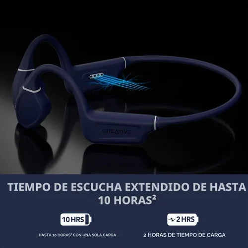 Vista 5 de Creative Outlier Free Pro Lightweight IPX8 Auriculares de conducción ósea