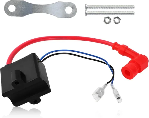 Vista 9 de Bobina de encendido CDI de alto rendimiento compatible con 49cc - 50cc 60cc 66cc 80cc motor motor de 2 tiempos bicicleta motorizada con piezas