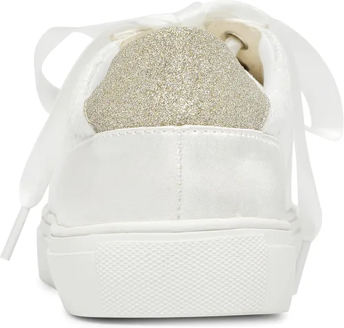 Vista 8 de JIAJIA 8834A Zapatos de boda Zapatillas de novia Pisos Zapatos de tenis de novia Zapatillas de deporte de encaje - Personalización personalizada