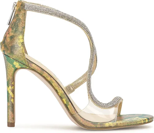 Vista 9 de Jessica Simpson Jacory - Sandalias de tacón adornadas para mujer