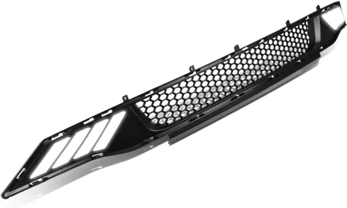 Vista 10 de DNA MOTORING GRF-LB-FM15-T1W-FL - Parrilla de parachoques delantero inferior de malla de panal con LED DRL compatible con base Ford Mustang 15-17