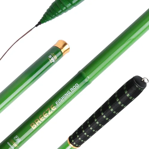 Vista 5 de Goture/ Kit de caña de pescar telescópica Tenkara/ Caña de pescar ultraligera para viajes, caña de pescar plegable portátil para bass y crappie