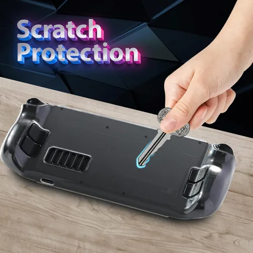 Vista 6 de Accesorios para cubierta de vapor, funda rígida transparente para cubierta de vapor, protector de pantalla de cubierta de vapor, vidrio templado