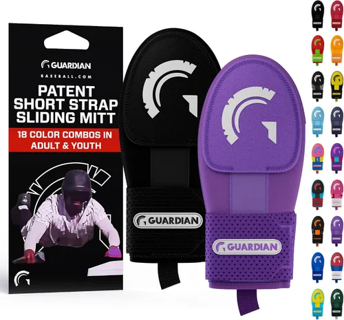 Vista 23 de Guardian Baseball Guantes deslizantes – Tallas para jóvenes y adultos – Guante deslizante para béisbol – Correa de compresión elástica, paquete de 2