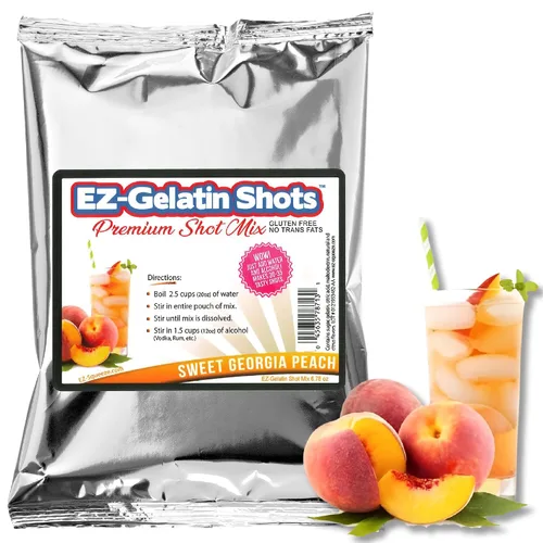 Vista 18 de Bahama Mama Jello Shot Mix 6.78 oz – Mezcla de gelatina premium sin gluten para shots de gelatina sabrosos – Mezcla de gelatina en polvo EZ fácil