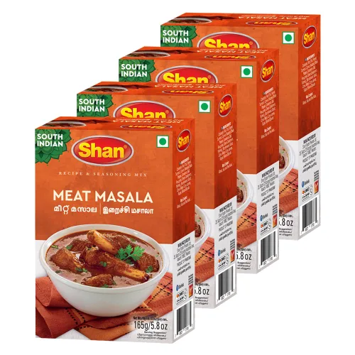 Vista 147 de Shan Chicken 65 - Mezcla de recetas y condimentos de 2.1 oz (60 g) - Polvo de especias para pollo frito picante agridulce - Adecuado