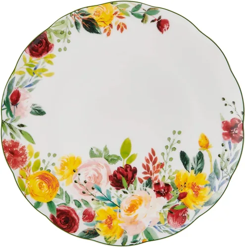 Vista 7 de Mikasa Clara Bone - Vajilla ligera de porcelana de 16 piezas, resistente a las astillas, servicio para 4