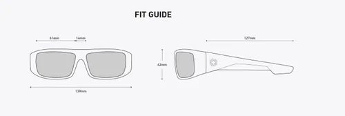 Vista 4 de Logan 670939204352 - Gafas de sol transparentes ahumadas, color grisverde medio, Claro