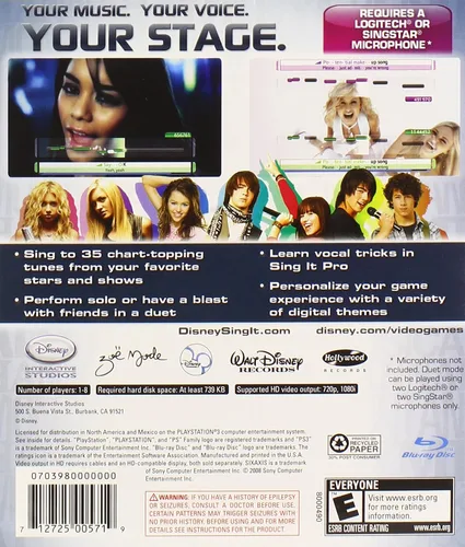 Vista 2 de Sing It - Playstation 3