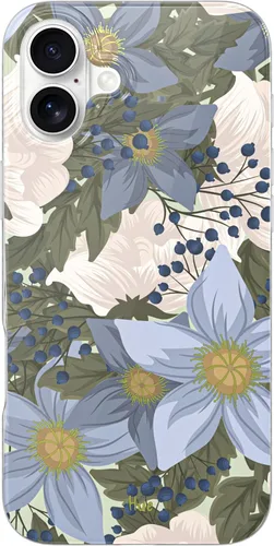 Vista 31 de LONLI Hue - para iPhone 15 Pro Max [Compatible con Magsafe] - Funda de teléfono floral dorada - [Amortiguador de 360°] - Funda de teléfono linda