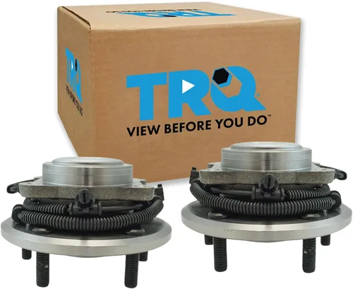Vista 149 de TRQ Juego de 2 rodamientos de rueda delantera y conjunto de cubo compatible con Tesla 3 2020 Y 2018-2019 para Tesla 3 2020 Tesla Y AWD 2018-2019
