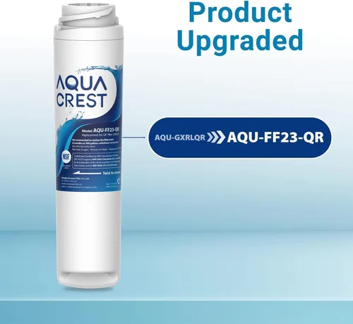 Vista 2 de AQUACREST GXRLQR Filtro de agua en línea para debajo del fregadero, certificado NSF/ANSI 42, reemplazo para GE SmartWater Twist and Lock In-Line