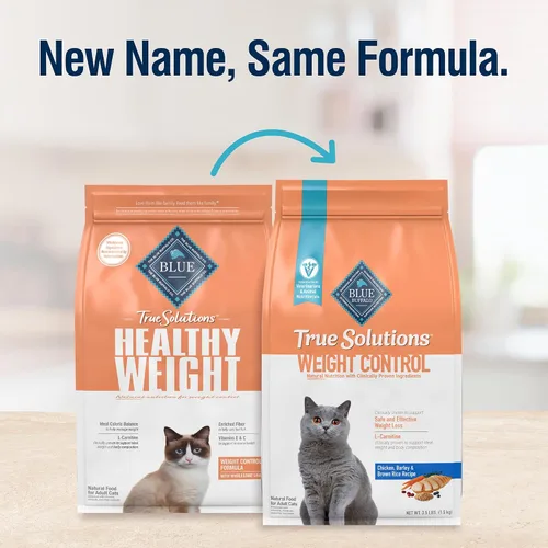 Vista 2 de Blue Buffalo True Solutions Control de Peso Natural Comida Seca para Gato Adulto, Pollo, Bolsa de 11 libras