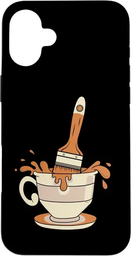 Vista 23 de Painter Coffee - Varnisher Paint Painting Case for iPhone 16
