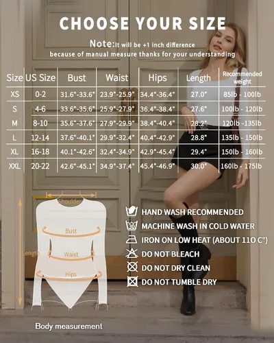 Vista 10 de MANGOPOP - Body de manga corta con cuello cuadrado para mujer