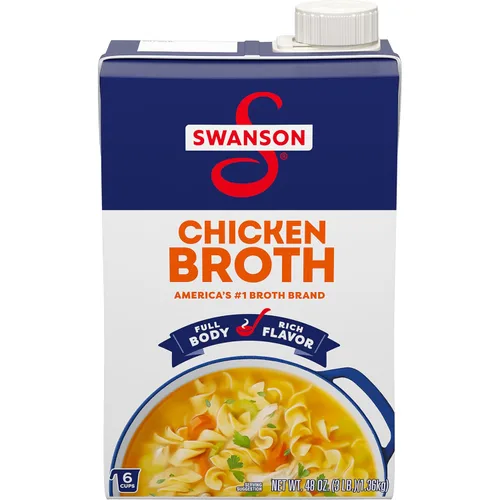 Vista 15 de SWANSON S Caldo de pollo Natural Goodness, cartón de 48 onzas