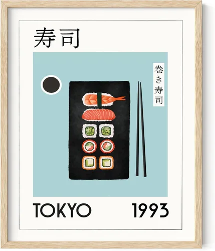 Vista 58 de HAUS AND HUES Póster de Tokio, arte de pared de neón de anime japonés, decoración urbana de luces de ciudad de Tokio, póster genial de Cyberpunk