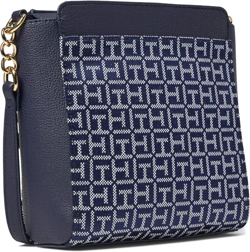 Vista 2 de Tommy Hilfiger Antonella II Crossbody Square Monogram Jacquard