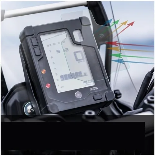 Vista 3 de Motorcycle Screen Protector, for YA&MAHA Tenere 700 T700 XTZ 700 2019-2023 Motorcycle Scratch Cluster Screen Dashboard Protection Instrument Film