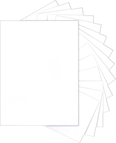 Vista 11 de Silunkia 28 hojas de cartulina negra de 8.5 x 11 pulgadas para Halloween, 250 gsm/92 libras, papel negro pesado para tarjetas de bricolaje, álbumes