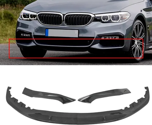 Vista 31 de SCITOO Alerón de borde de parachoques delantero mate negro para Ford Focus ST años 2013-2014 - Spoiler frontal de polipropileno
