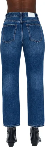 Vista 3 de Pistola Jeans clásicos de tiro alto Charlie para mujer