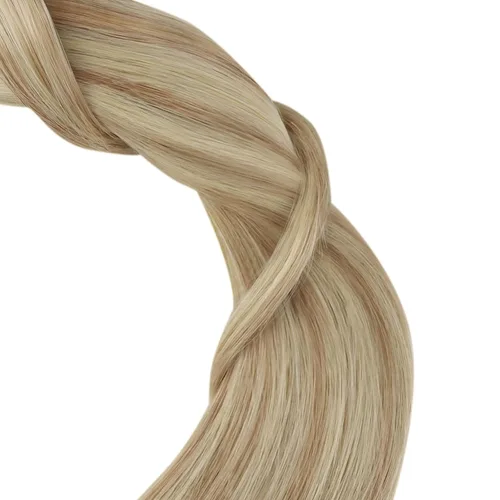 Vista 33 de YoungSee Extensiones de Cabello Humano con Cinta Balayage Extensiones de Cabello con Cinta Marrón Oscuro Extensiones de Cabello con Cinta Ombre