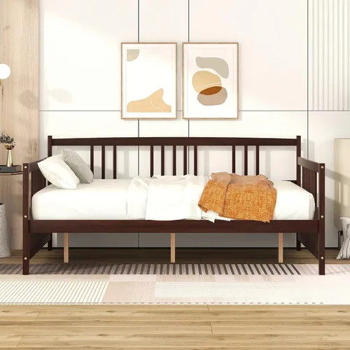 Vista 17 de Harper & Bright Designs - Estructura de cama de madera Blanco con cajones de almacenamiento
