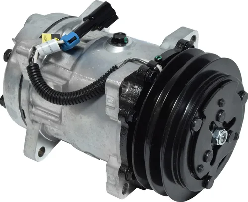 Vista 2 de Compresor de A/C SD7H15 compatible con Freightliner/Kenworth/Peterbilt
