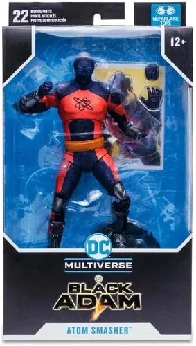 Vista 2 de McFarlane Toys DC Black ADAM Movie - Figuras de 17,8 cm de Atom Smasher (tamaño normal)