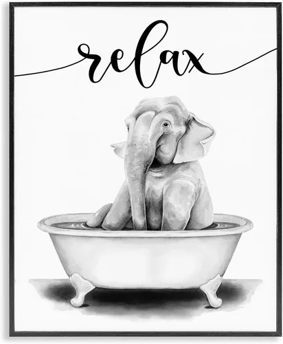 Vista 30 de Lindo conejo bebé en toallas de baño burbujas de jabón' Arte Giclée enmarcado