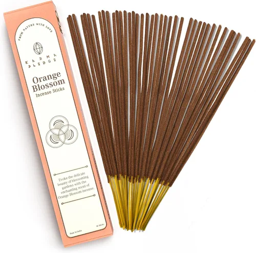 Vista 49 de Bakhoor - Varitas de incienso orgánicas sumergidas a mano, 100 varillas con hierbas naturales e ingredientes aromáticos, tiempo de combustión de 45