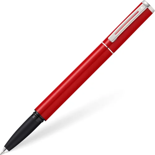 Vista 35 de Pluma estilográfica Sheaffer Pop con borde cromado y punta media, en caja de regalo, Clásico - Lila