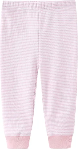 Vista 5 de Conjunto de canastilla para bebé, 9 piezas, conjunto de mamelucos y pantalones, conjunto de regalo unisex para bebé