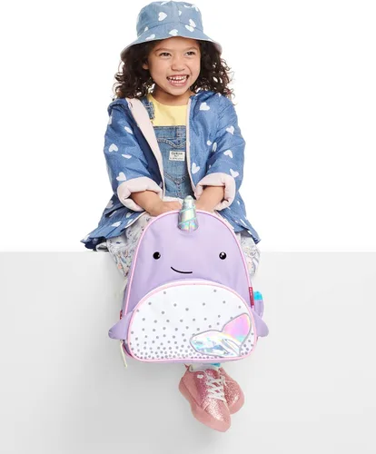 Vista 125 de Skip Hop - Mochila para preescolar, colección Zoo, para niños pequeños de 3 a 4 años, diseño de llama