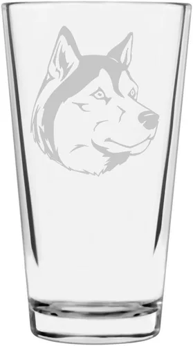 Vista 206 de Podenco Canario - Vaso de pinta de 16 onzas con temática de perro personalizado