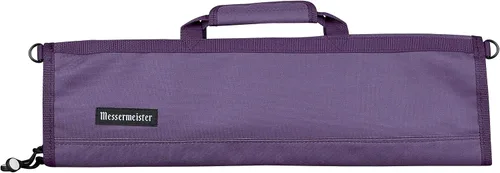 Vista 17 de Funda acolchada para cuchillos con 8 bolsillos de Messermeister, color ciruela, Camuflaje