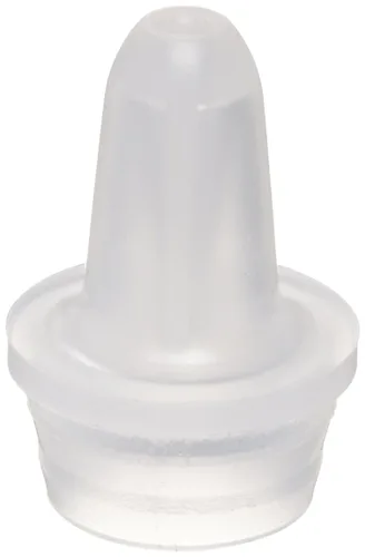 Vista 4 de Wheaton W242424-A Punta de botella de LDPE de 0.591 in, uso con tapa de rosca 15-415 y botella cuentagotas de 0.2-0.5 fl oz, azul (caja de 1000)