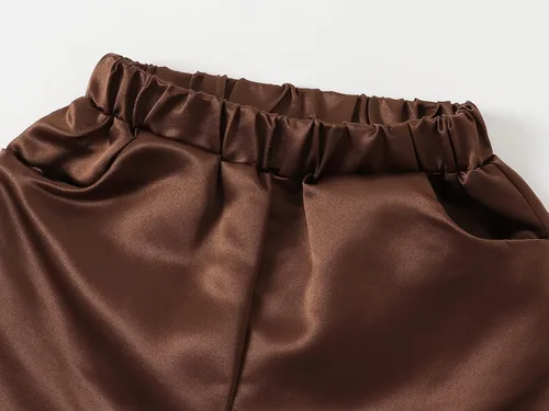 Vista 6 de Marendyee Disfraz de Antonio Madrigal para la familia camisa y pantalones conjunto de 4 piezas para niños y niñas