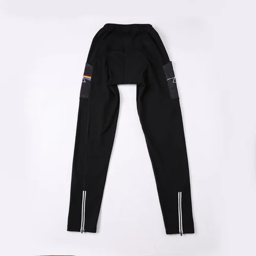 Vista 6 de UGLY FROG Winter Fleece Warm Men's Cycling Pants 20D Padded Bike Tights Bicycle Biking MTB Long Leggings Pockets UPF 50+