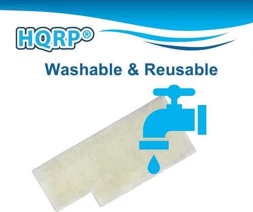 Vista 6 de HQRP Paquete de 4 filtros secundarios compatibles con aspiradoras verticales autopropulsadas Hoover Anniversary U6485900 U6485900B UH50000 UH50005B